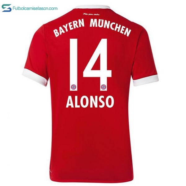 Camiseta Bayern Munich 1ª Alonso 2017/18